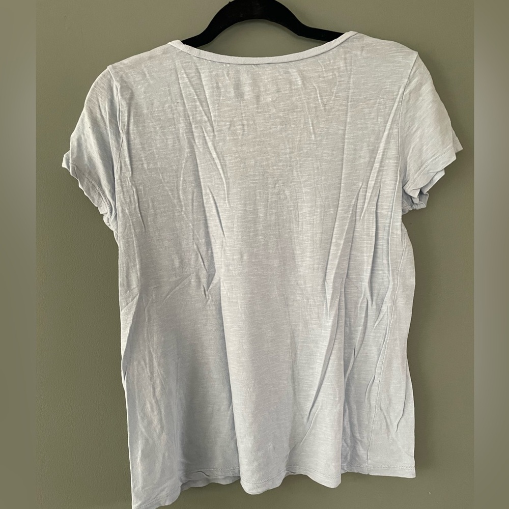 Light blue tee